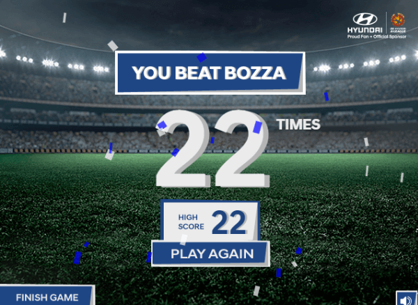Beat Bozza - HTML5 Game for Lead Generation