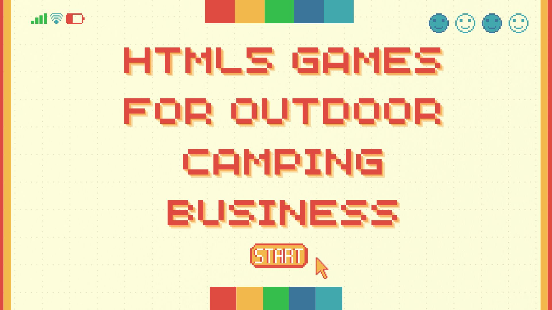 HTML5 Games for Outdoor Camping Business