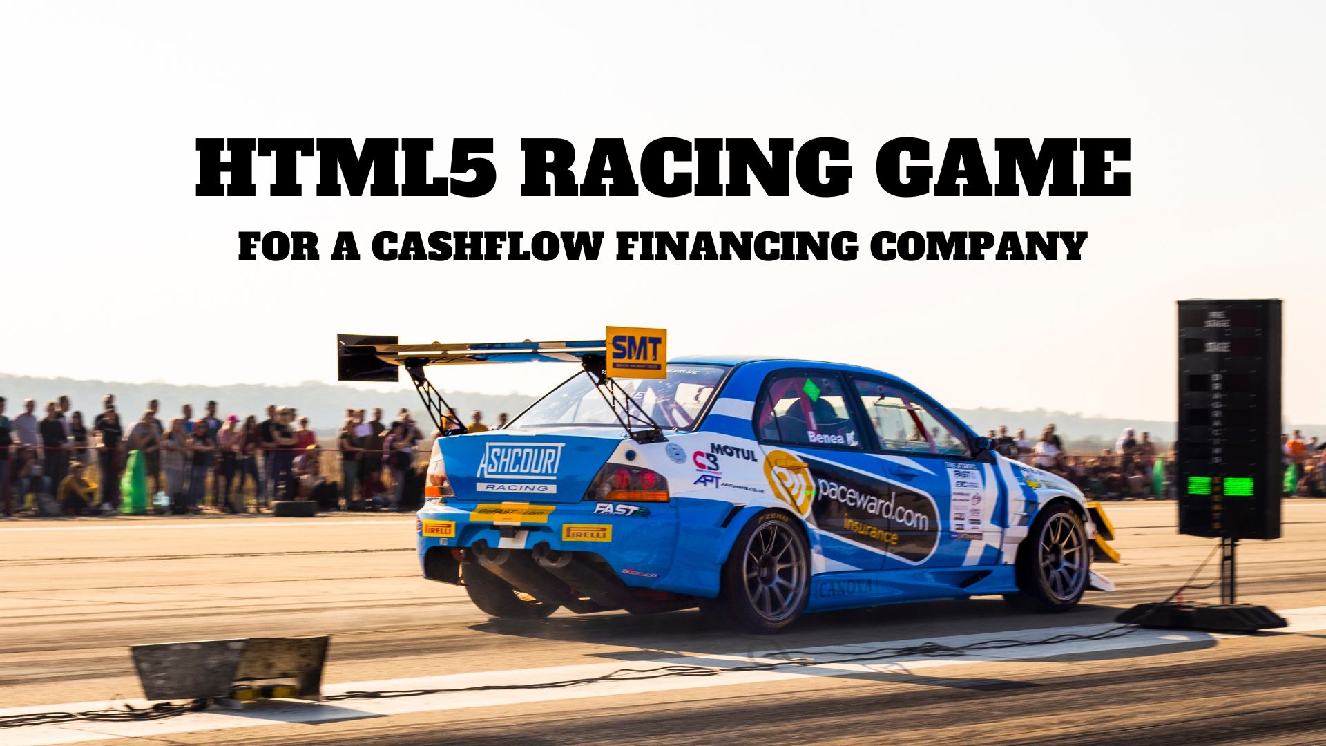 HTML5 Racing Game For A Cashflow Financing Company