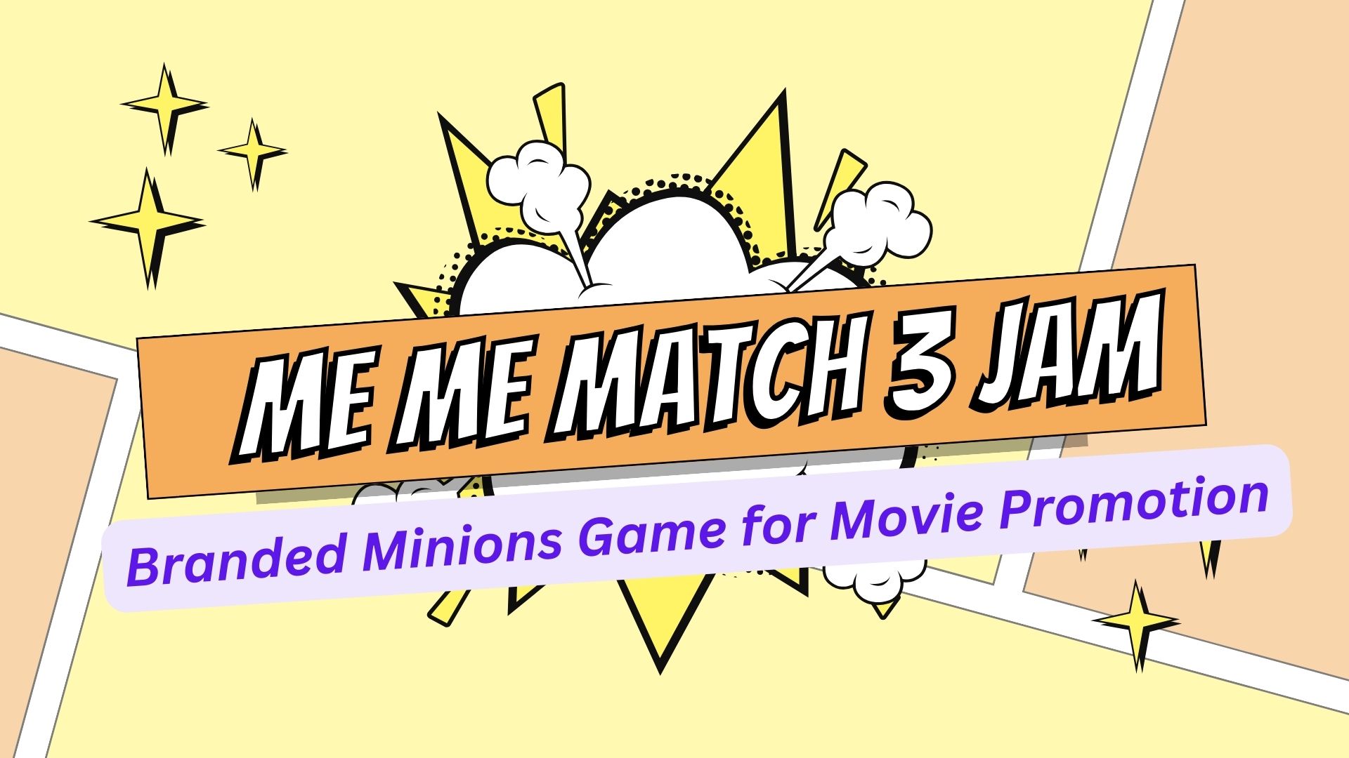 Me Me Match 3 Jam - Branded Minions Game for Movie Promotion