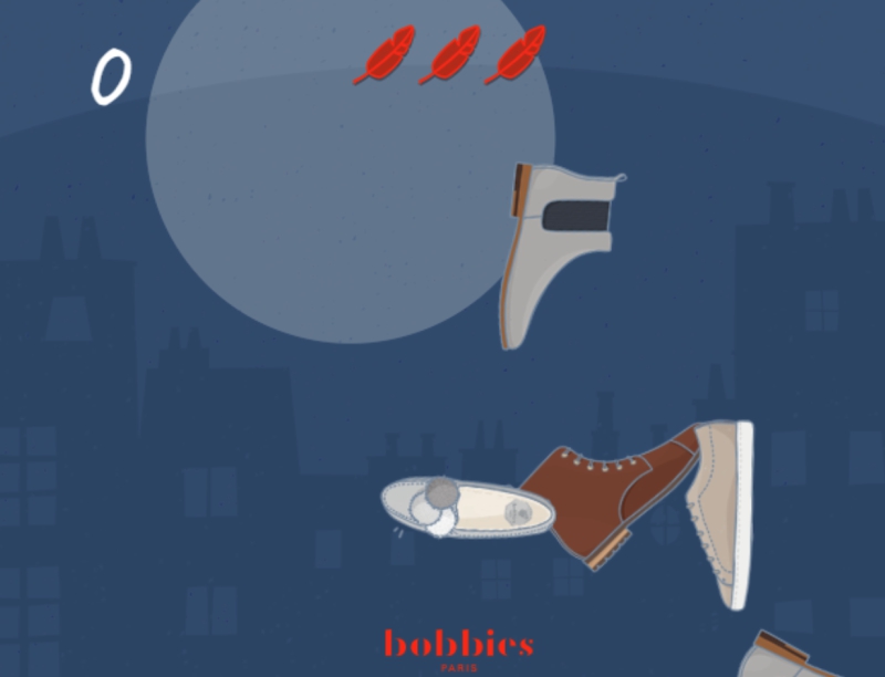 Ninja Jean-Bobby - HTML5 Game For A Designer Shoe Brand