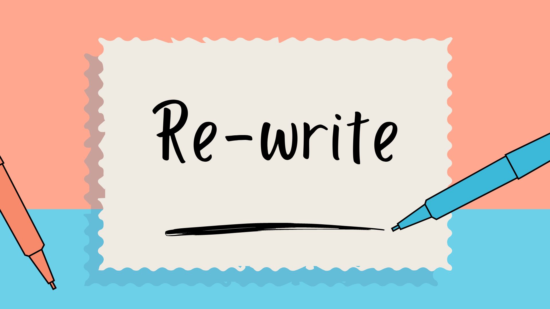 Re-write
