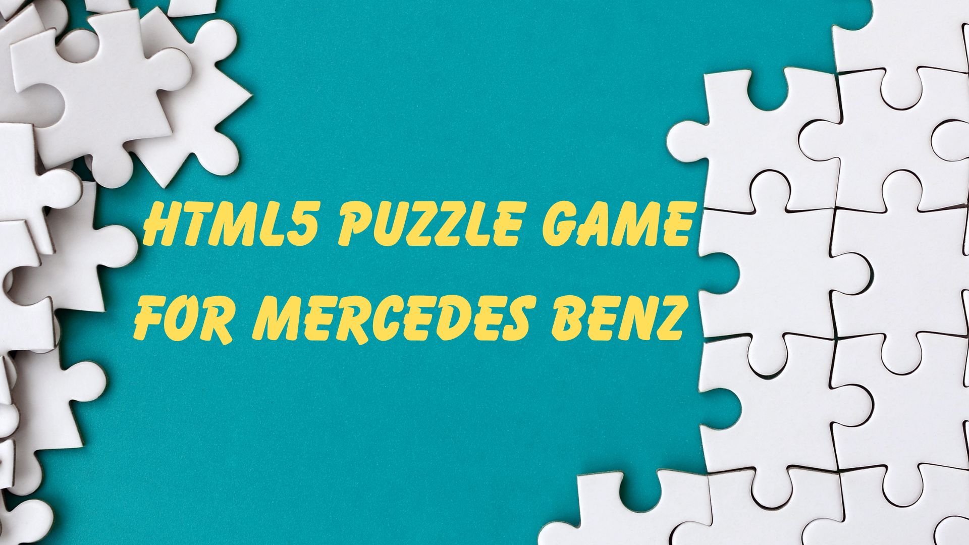 A HTML5 puzzle game for Mercedes-Benz