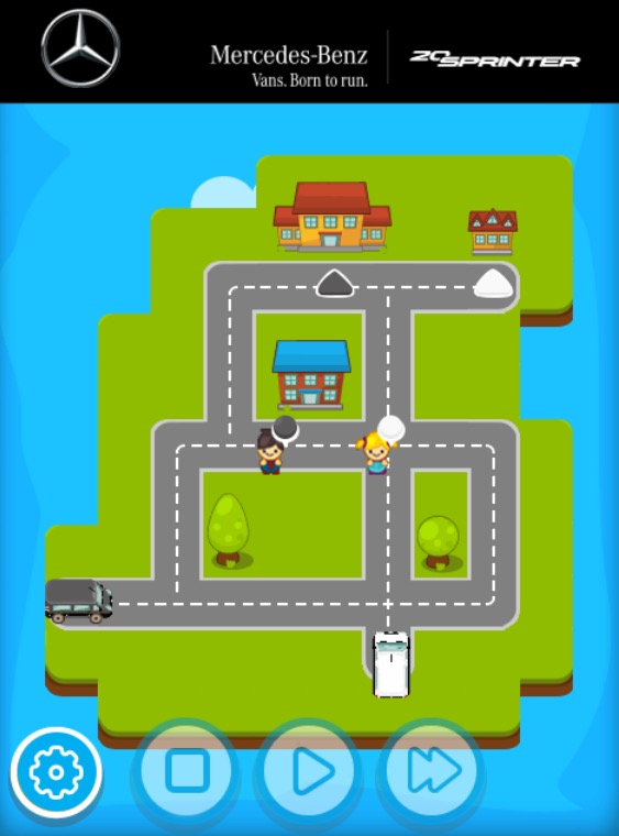 A HTML5 puzzle game for Mercedes-Benz