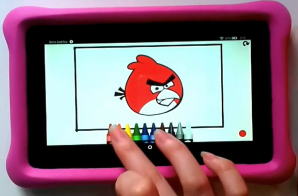 Angry Birds Coloring Book