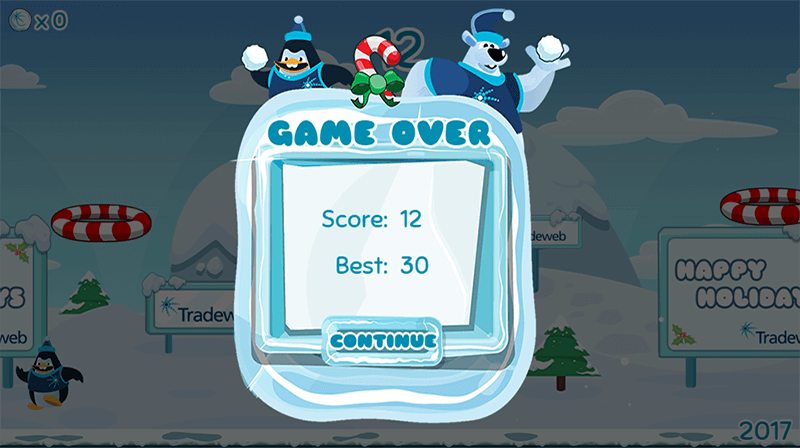 Case Study - A Christmas HTML5 Game for Tradeweb