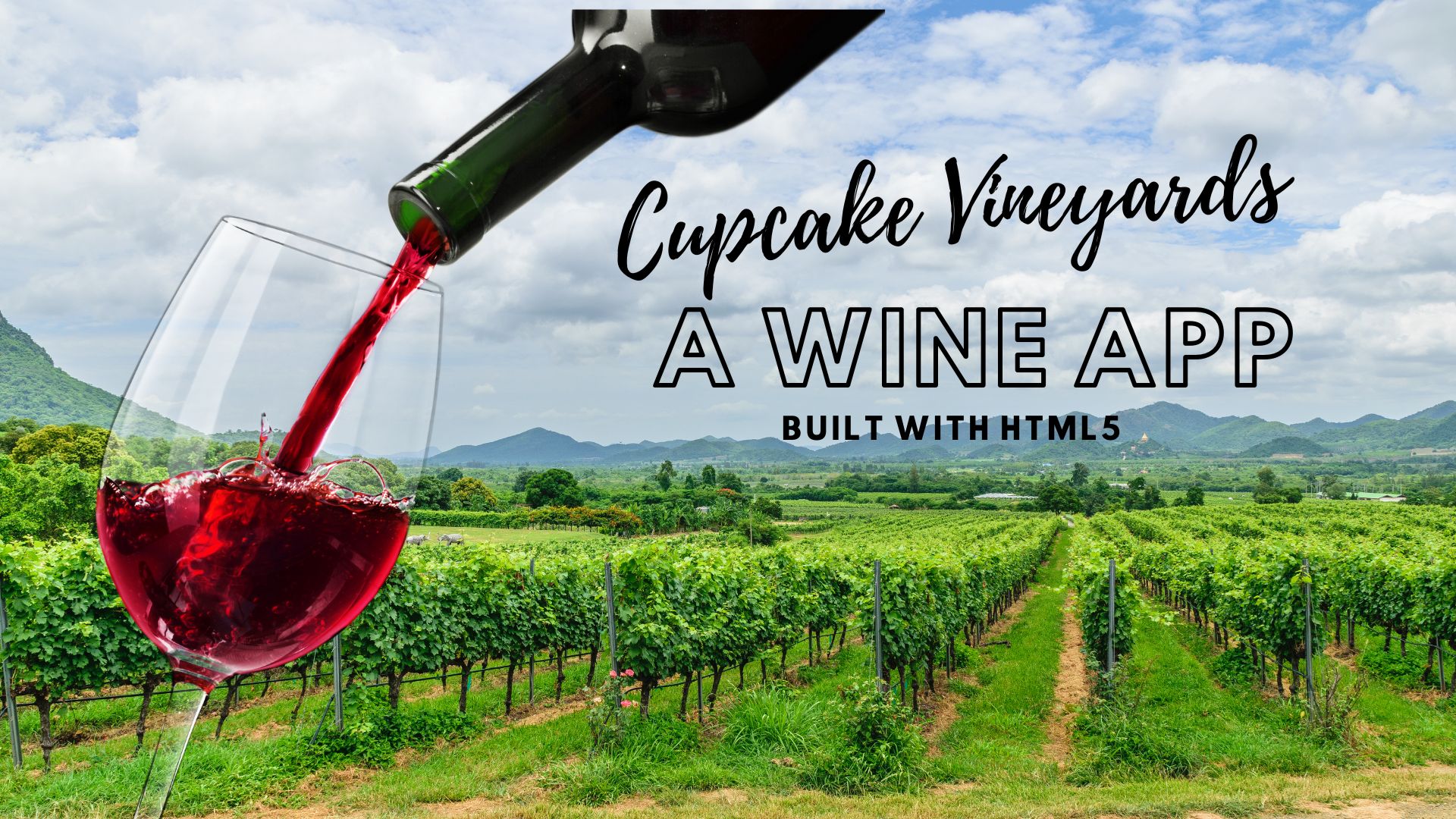 Cupcake Vineyards - a wine app built with HTML5