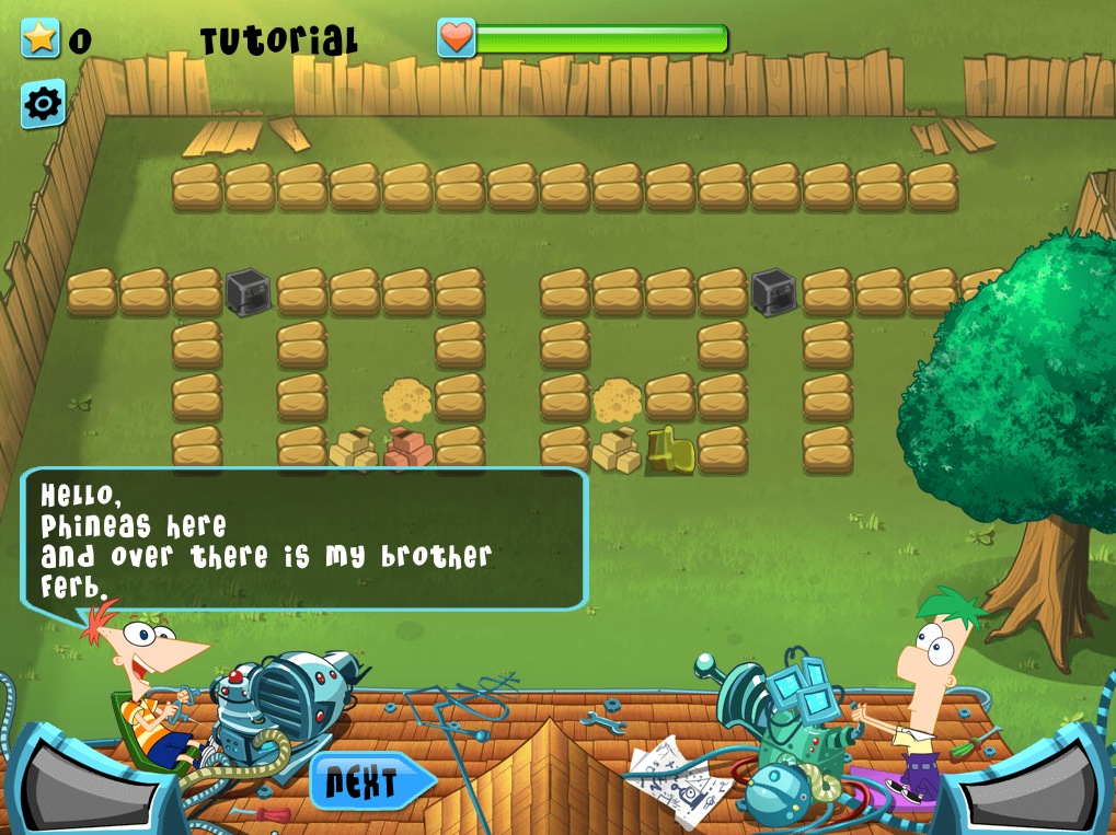 Disney - Phineas and Ferb Backyard Defense