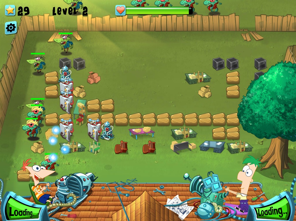 Disney - Phineas and Ferb Backyard Defense