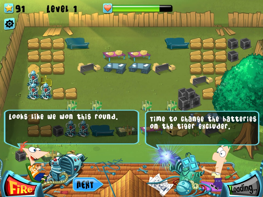 Disney - Phineas and Ferb Backyard Defense