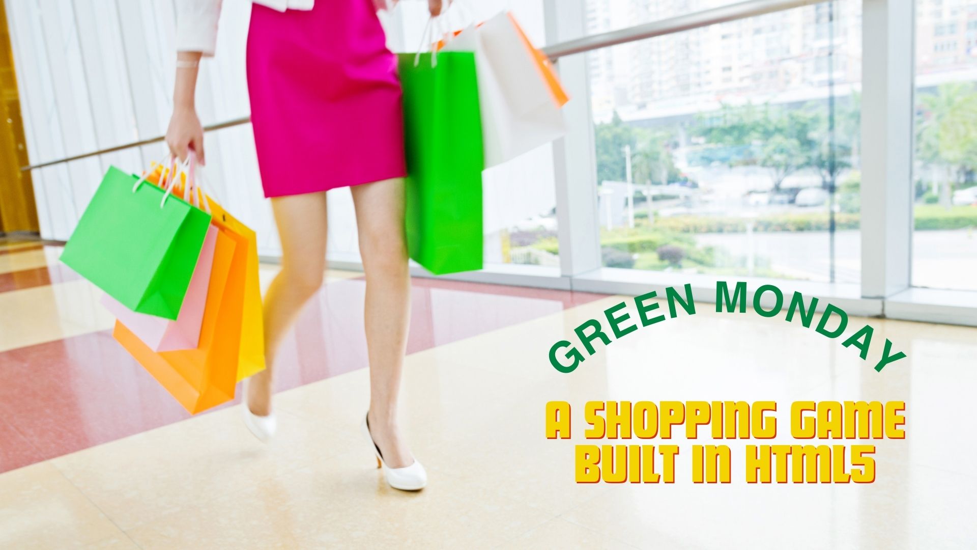 Green Monday - a shopping game built in HTML5