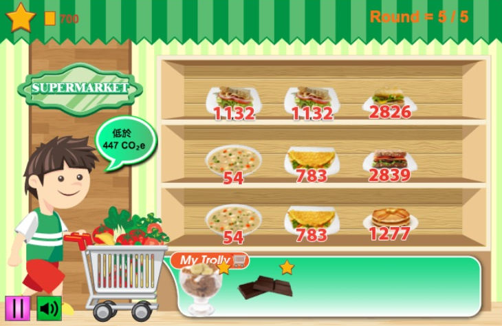 Green Monday - a shopping game built in HTML5