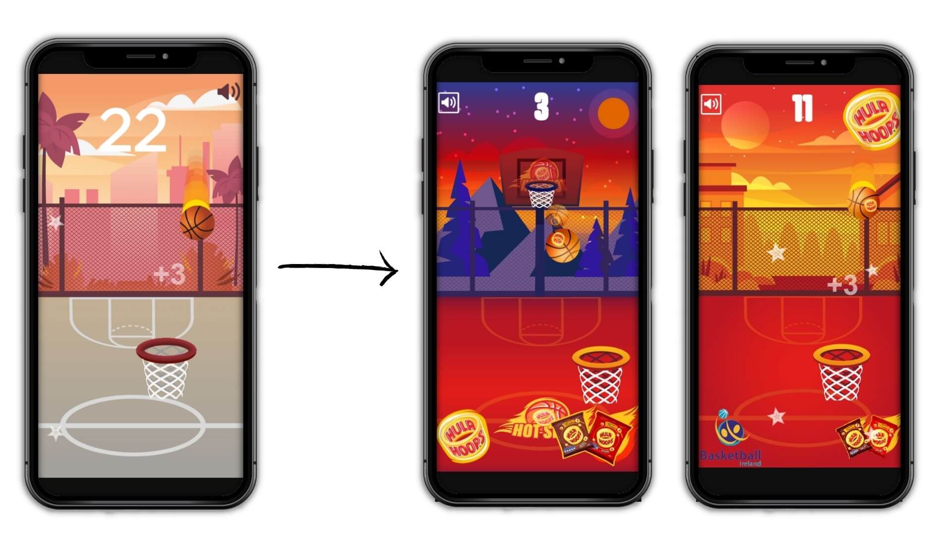 HTML5 Basketball Games To Promote A Snack Brand