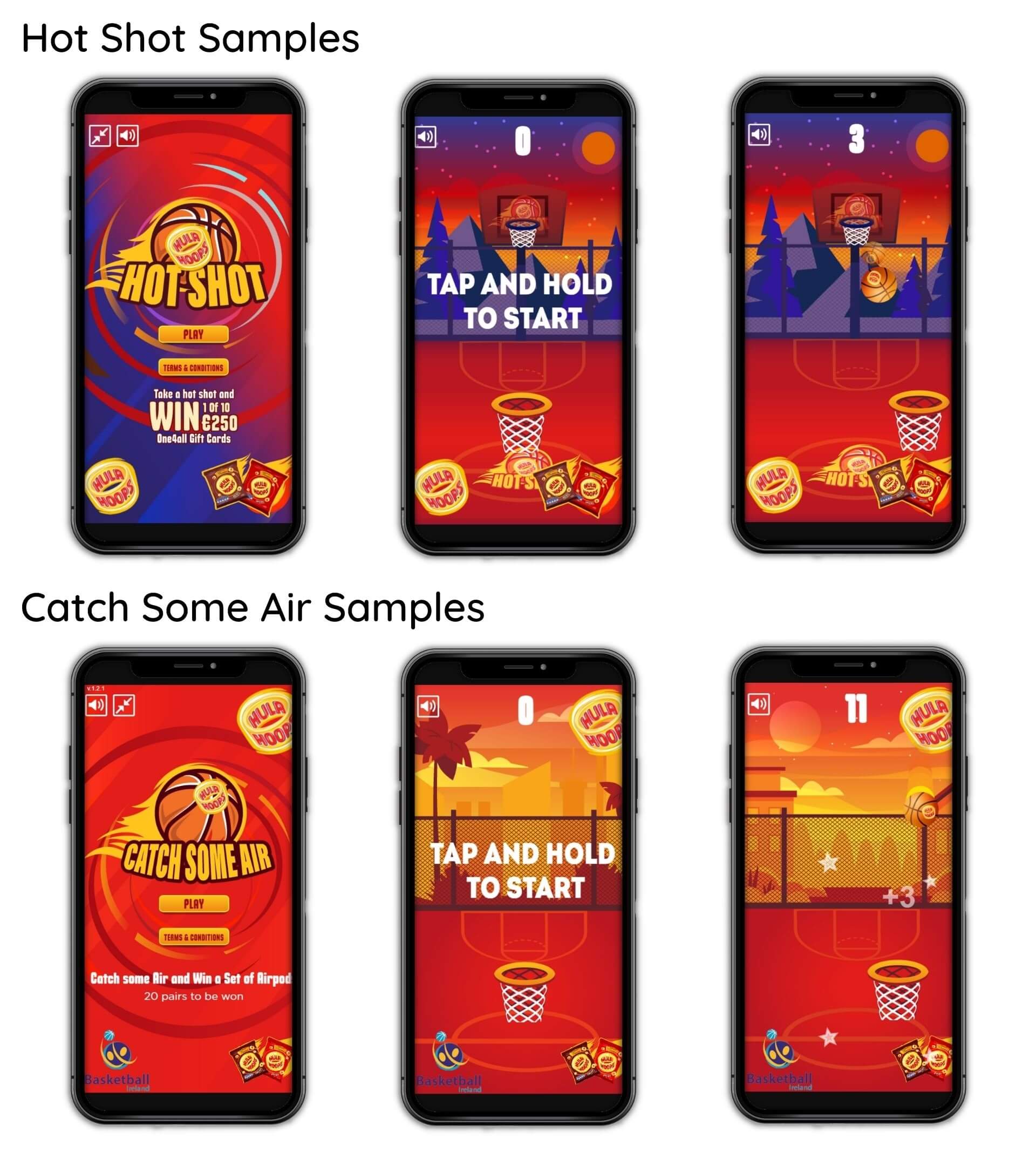 HTML5 Basketball Games To Promote A Snack Brand