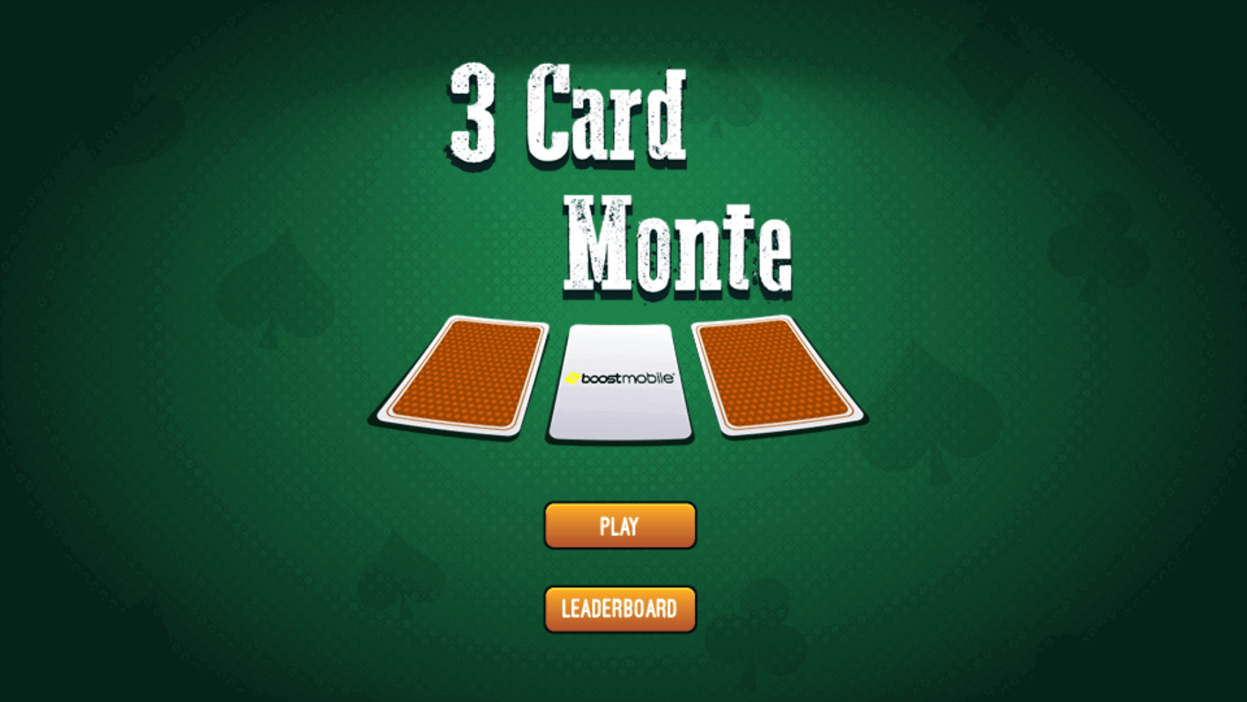 HTML5 Card Game For Boost Mobile