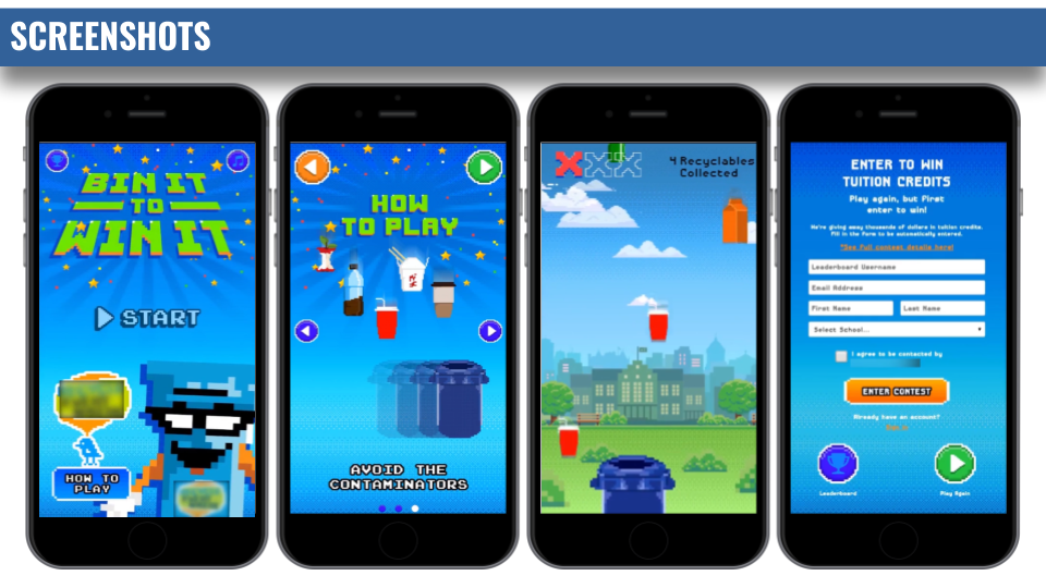 HTML5 Games for Recycling, Environmental, and other Green Campaigns