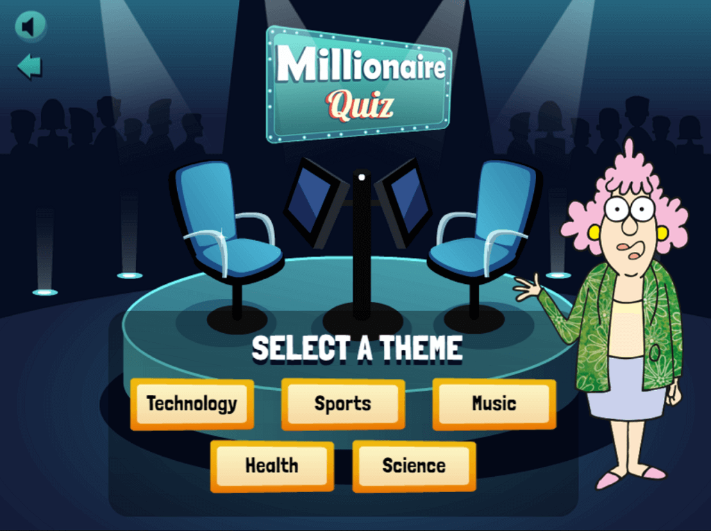 HTML5 Millionaire Quiz Game for 11 million followers
