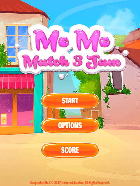 Me Me Match 3 Jam - Branded Minions Game for Movie Promotion
