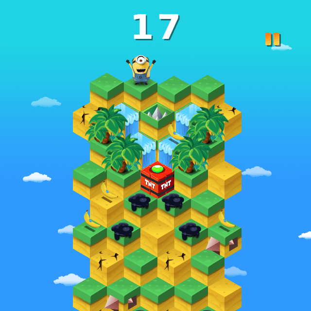 Minions Banana Hop HTML5 Game for Chiquita and Despicable Me 3