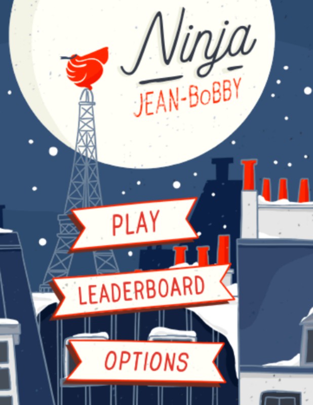 Ninja Jean-Bobby - HTML5 Game For A Designer Shoe Brand