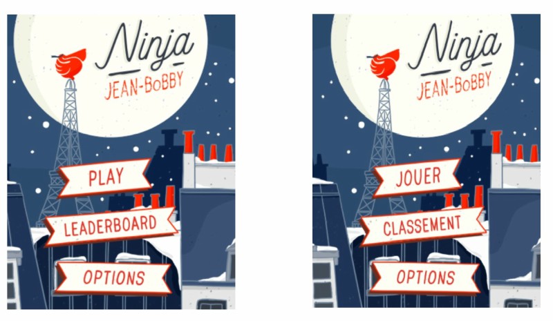 Ninja Jean-Bobby - HTML5 Game For A Designer Shoe Brand