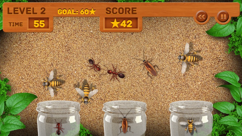 Sort The Bugs - A Kids Educational Game