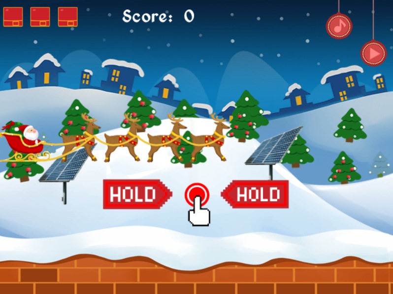 Sunny Boy Chimney Challenge - a christmas HTML5 game