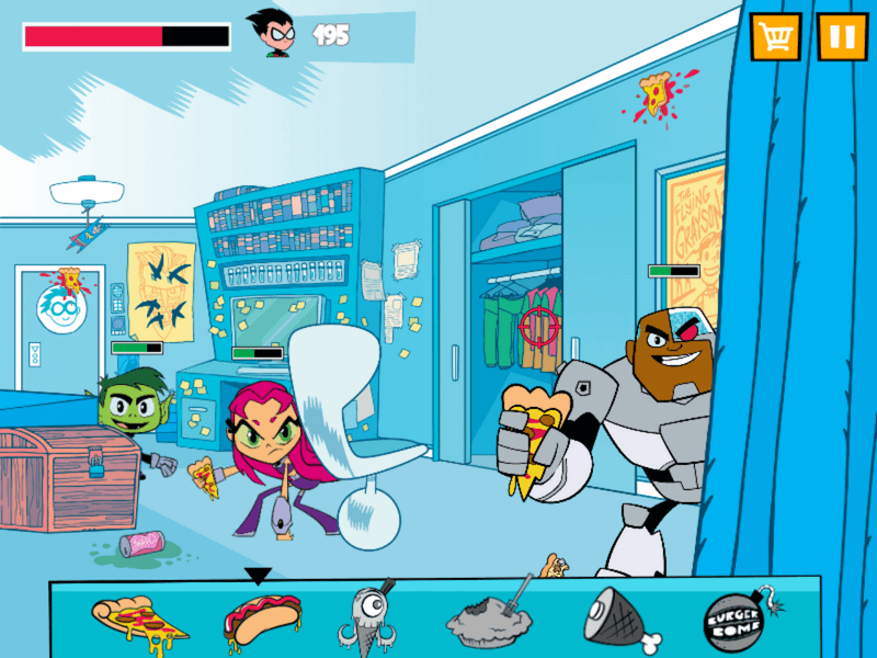 Teen Titans Go! Food Fight!