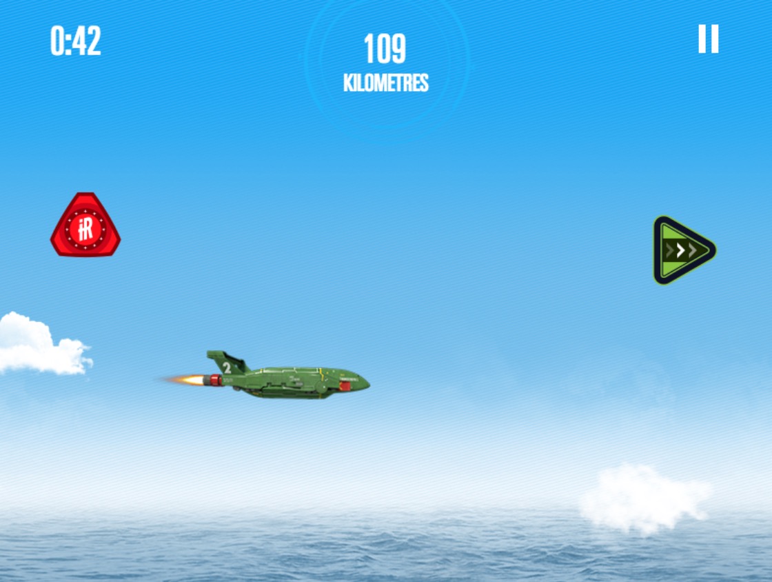 Thunderbirds Are Go - A HTML5 endless runner game
