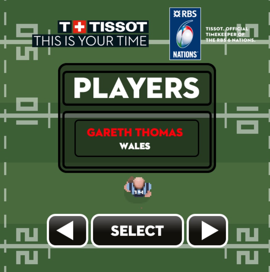 Tissot RBS 6 Nations Rugby Game