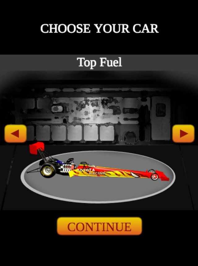 Toyota NHRA - A digital signage game built with HTML5