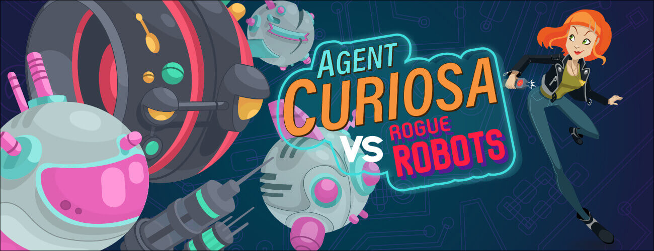 Agent Curiosa Rogue Robots HTML5 Game