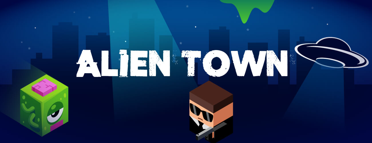 Alien Town HTML5 Game
