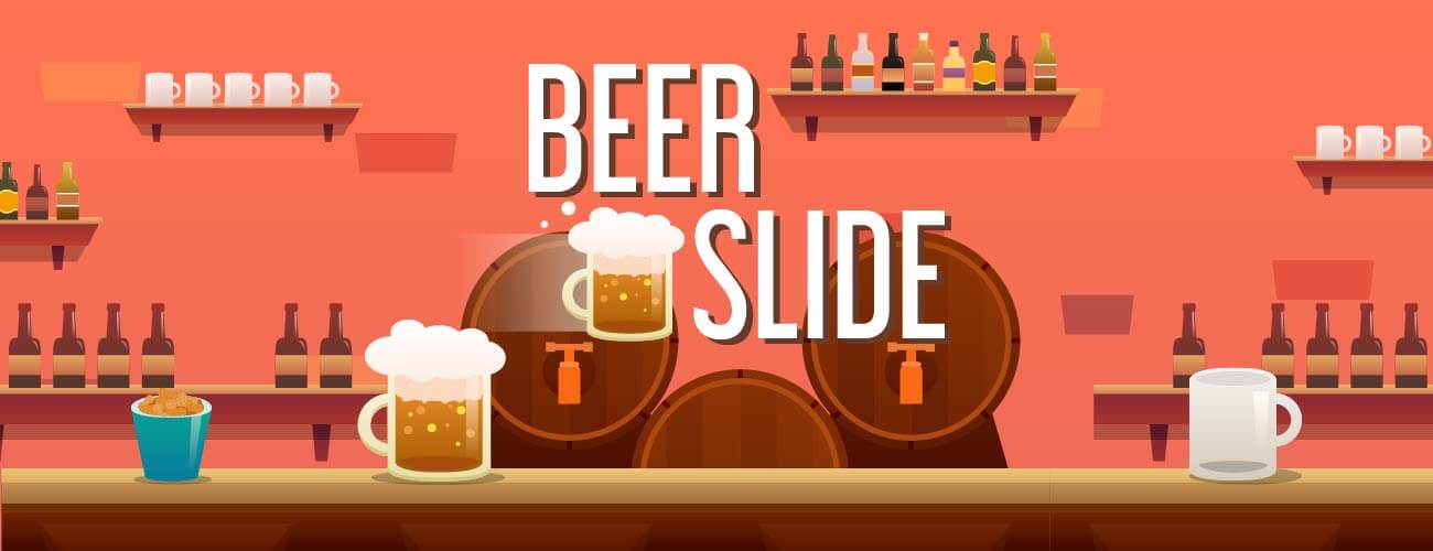 Beer Slide HTML5 Game