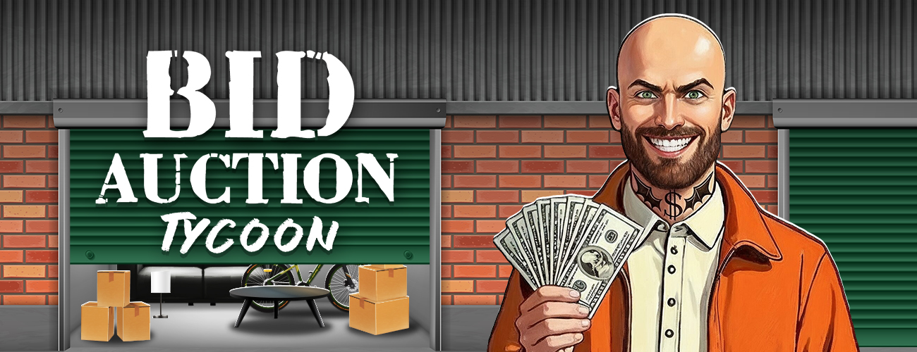 Bid Auction Tycoon HTML5 Game