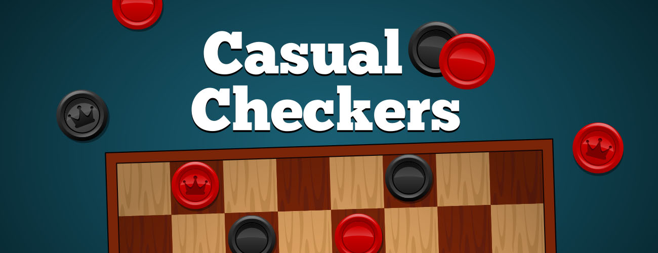 Casual Checkers HTML5 Game