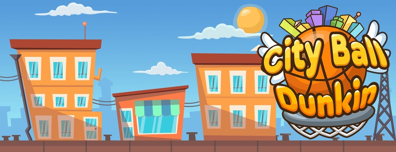 City Ball Dunkin HTML5 Game