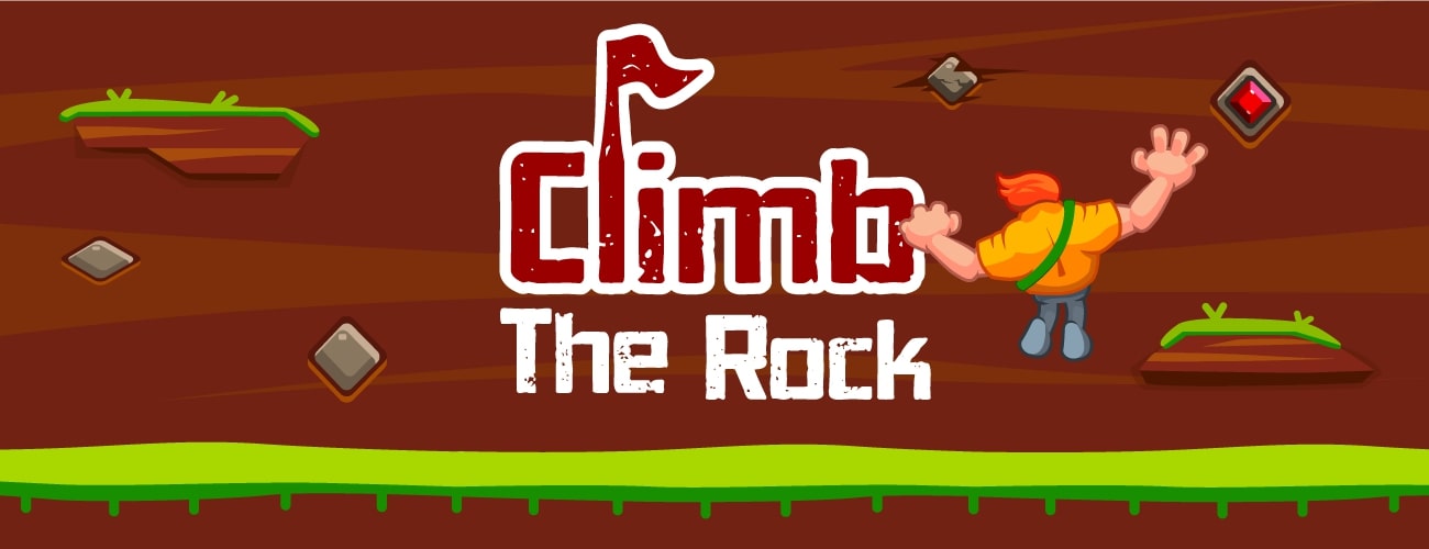 Climb The Rock HTML5 Game