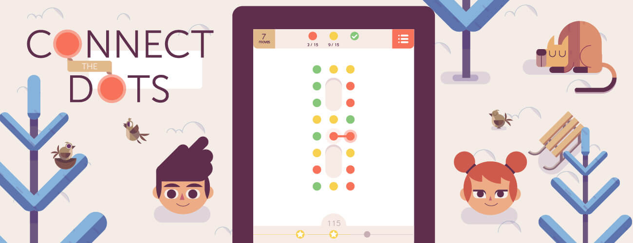 Connect The Dots HTML5 Game