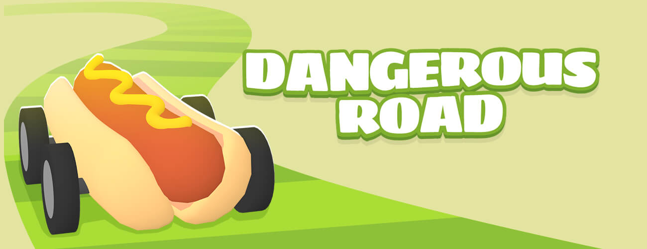 Dangerous Road HTML5 Game