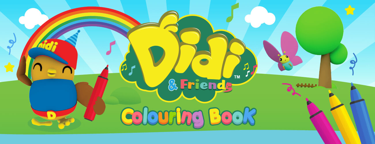 Didi & Friends Coloring Book HTML5 Game