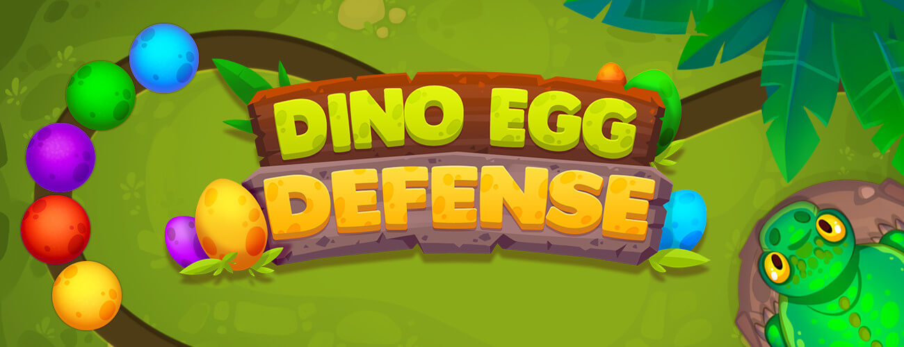 Dino Egg Defense HTML5 Game