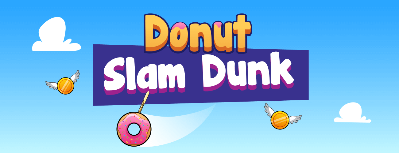 Donut Slam Dunk HTML5 Game