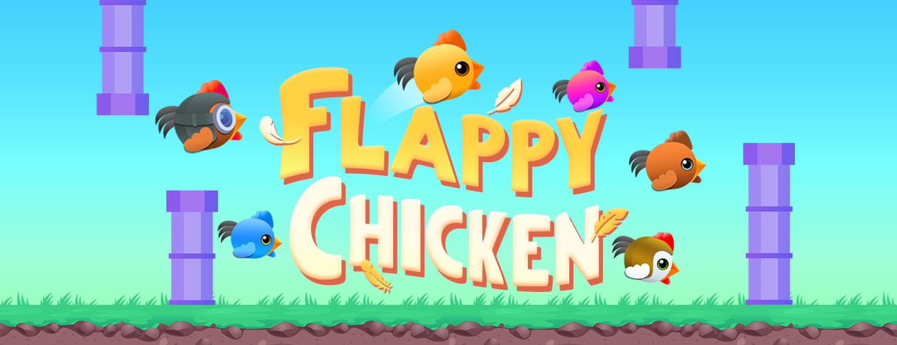 Flappy Chicken HTML5 Game
