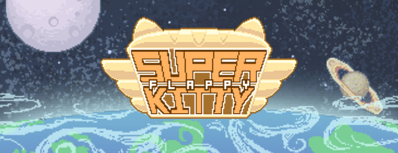 Flappy Super Kitty HTML5 Game