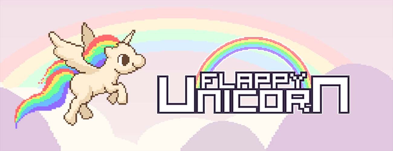 Flappy Unicorn HTML5 Game