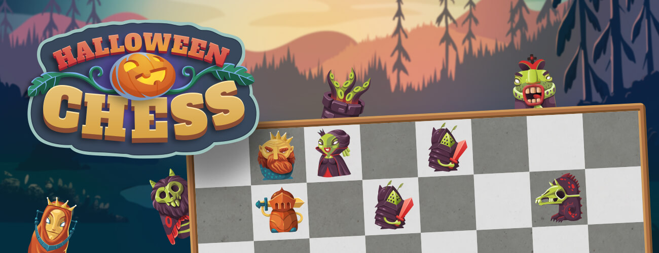 Halloween Chess HTML5 Game