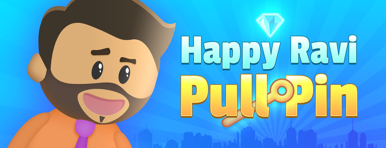 Happy Ravi Pull Pin HTML5 Game