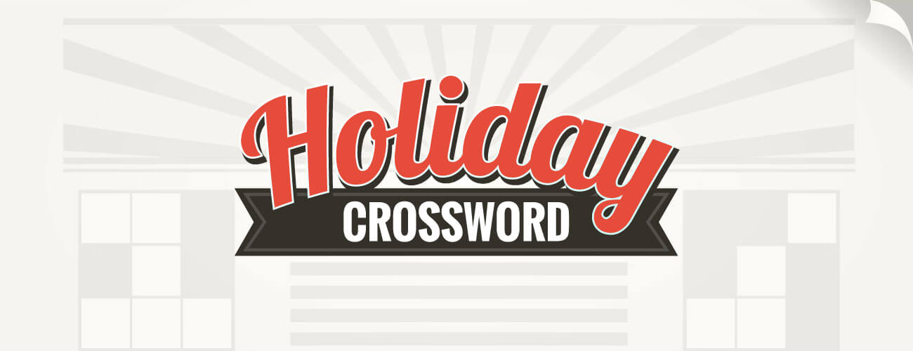 Holiday Crossword HTML5 Game