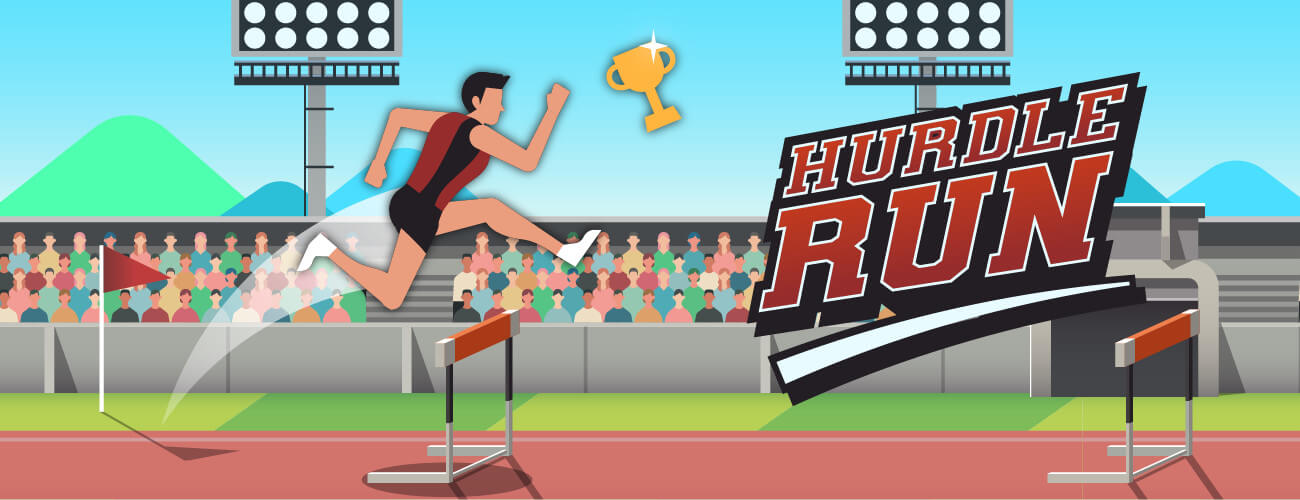 Hurdle Run HTML5 Game